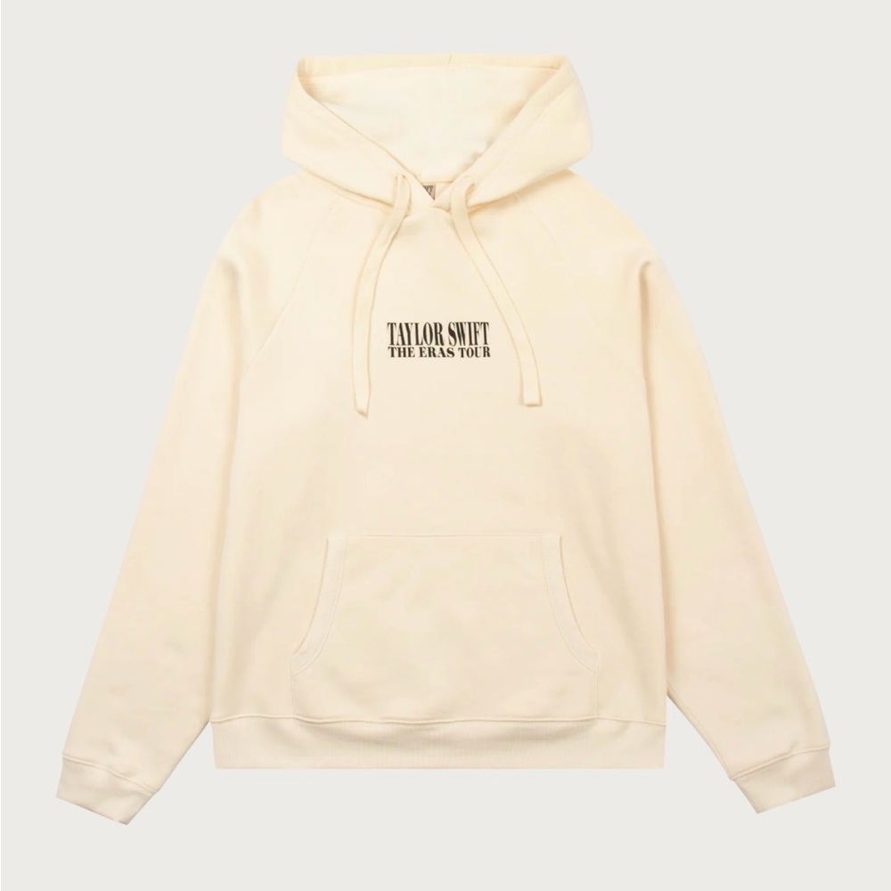 Taylor Swift The Eras Tour Hoodie - Beige - Size: XL